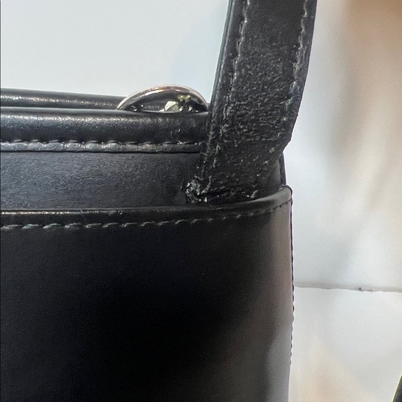 Vintage Longchamp Roseau leather cross body bag - Picture 3 of 8